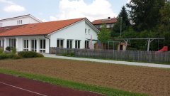 Grossansicht in neuem Fenster: Taufkirchen Kinderkrippe Garten