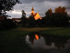 Diepoltskirchen_Kirche_Abendstimmung Diepoltskirchen_Kirche_Abendstimmung