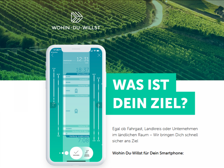 App Wohin-Du-Willst für Bus- und Bahnfahrer