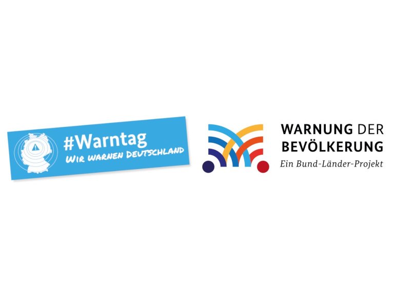 Bundesweiter Warntag - Logo 4:3